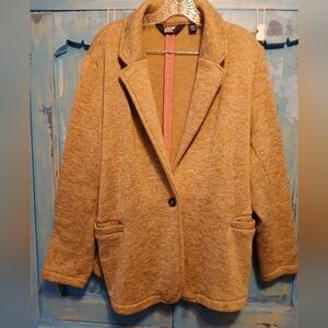 Lands' End Women's Brown Jacket 2X